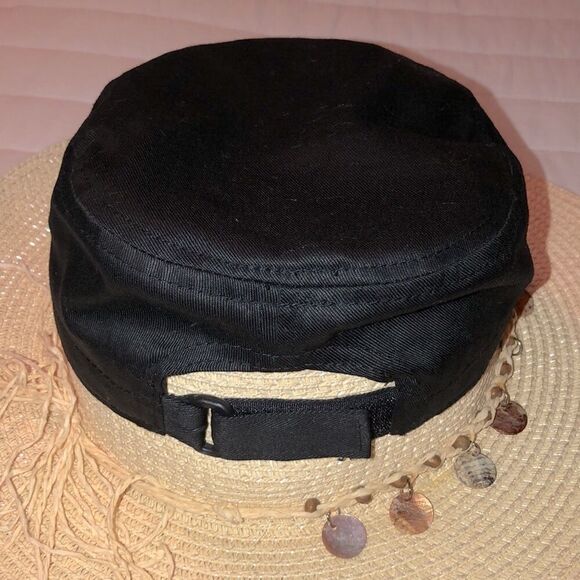 American Girl OS Black Red Embroidered Star American Girl New York Black Cap - Picture 2 of 9